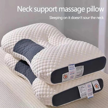 Orthopedic Fiber Therapy Neck Protection Pillow