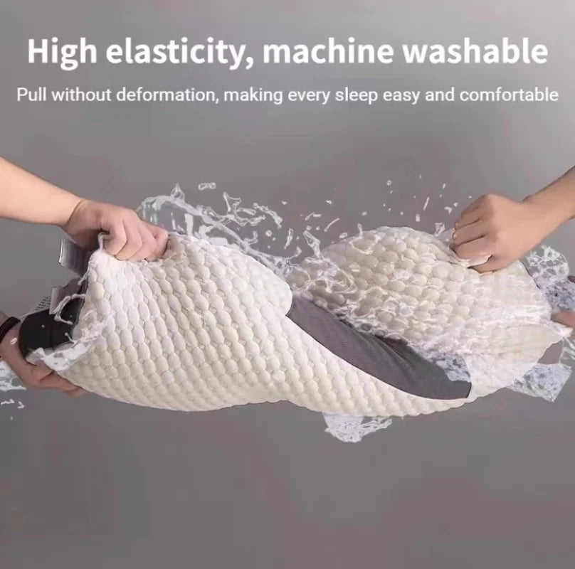 Orthopedic Fiber Therapy Neck Protection Pillow